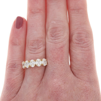 .98ctw Diamond Women's Band Yellow Gold
