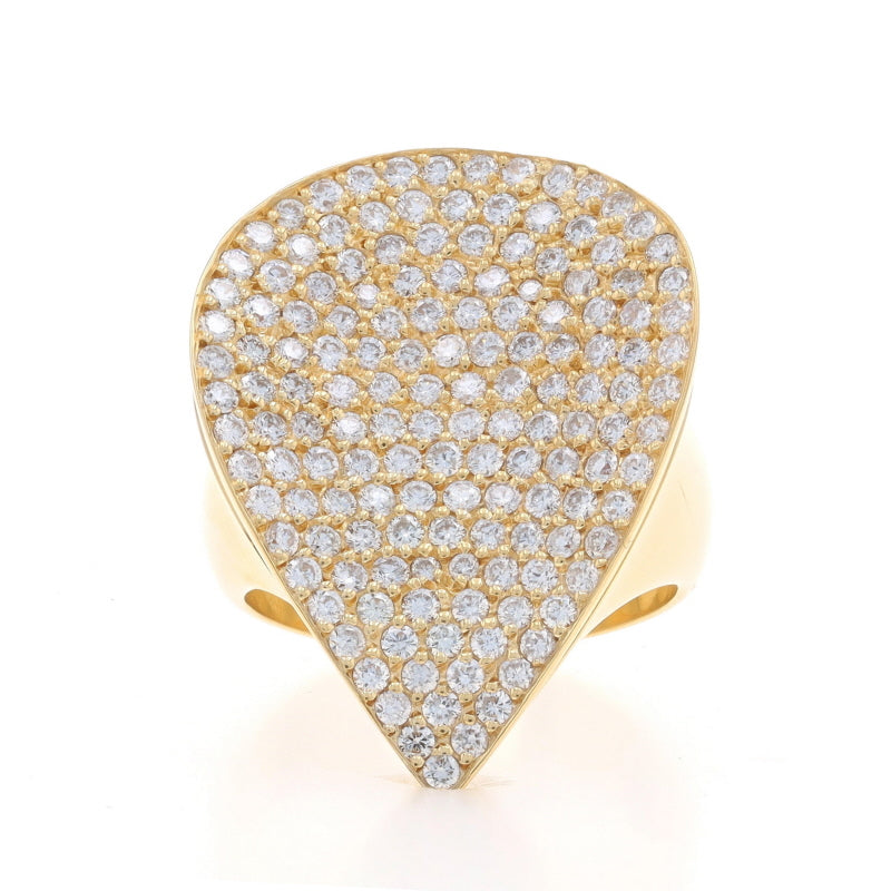 3.00ctw Diamond Ring Yellow Gold
