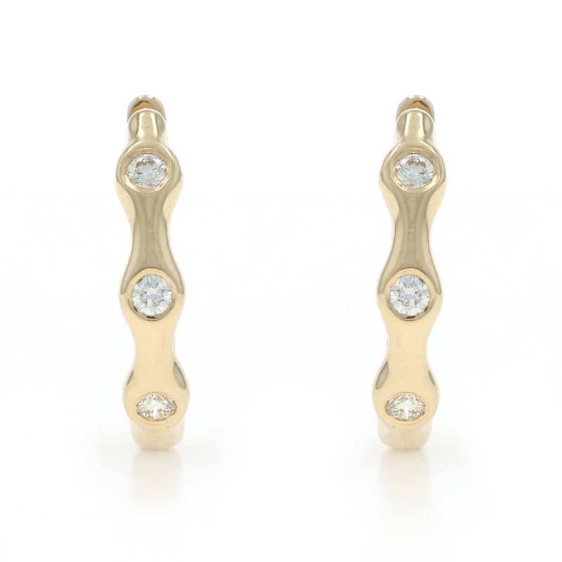 .20ctw Diamond Women's Earrings Yellow Gold