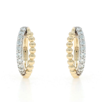 .43ctw Diamond Women's Earrings Yellow Gold