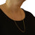 Paperclip Chain Necklace Yellow Gold
