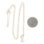Cultured Pearl and Diamond Pendant Necklace Yellow Gold