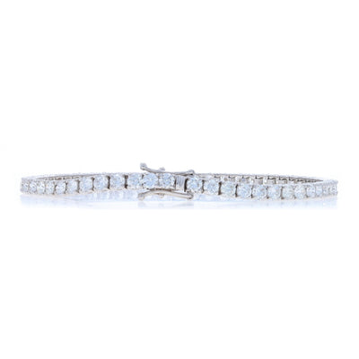 5.30ctw Diamond Bracelet White Gold