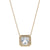 .14ctw Quartz and Diamond Pendant Necklace Yellow Gold