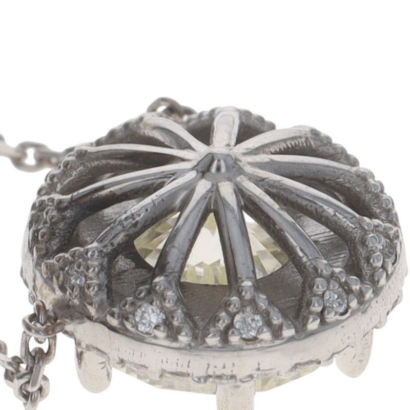 2.18ctw Diamond and Diamond Pendant Necklace White Gold