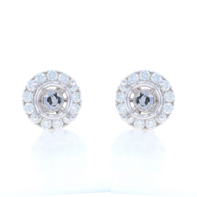 2.34ctw Diamond Earrings White Gold