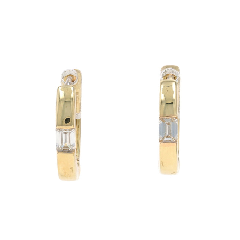 .42ctw Diamond Earrings Yellow Gold