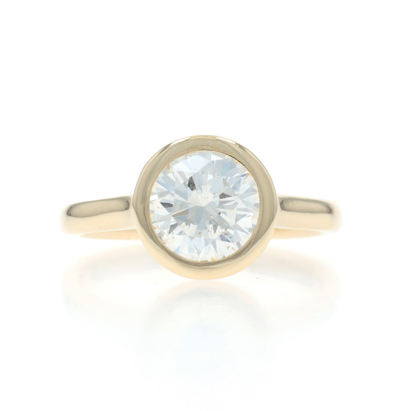 1.76ct Diamond Ring Yellow Gold