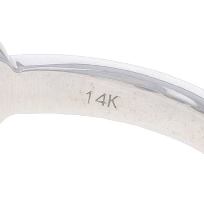 1.50ctw Sapphire and Diamond Band White Gold