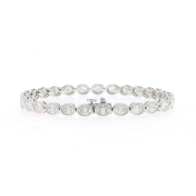 7.07ctw Diamond Bracelet White Gold