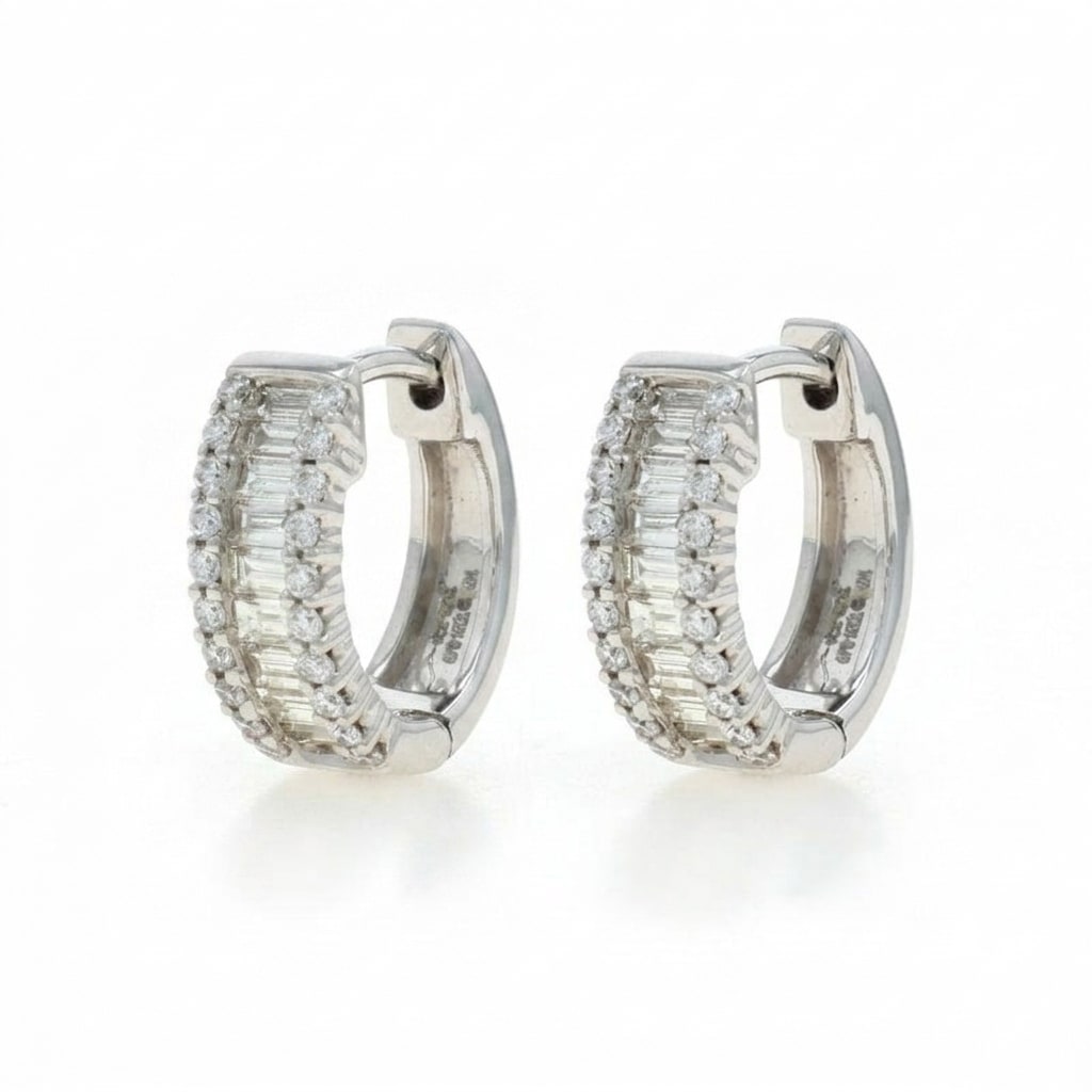 .69ctw Diamond Women's Earrings White Gold