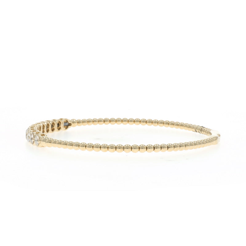 1.06ctw Diamond Bracelet Yellow Gold