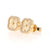 .25ctw Diamond Earrings Yellow Gold