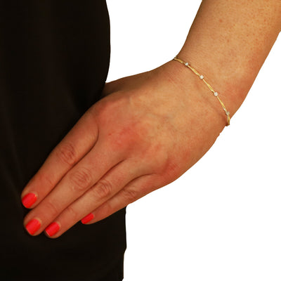 .28ctw Diamond Bracelt Yellow Gold