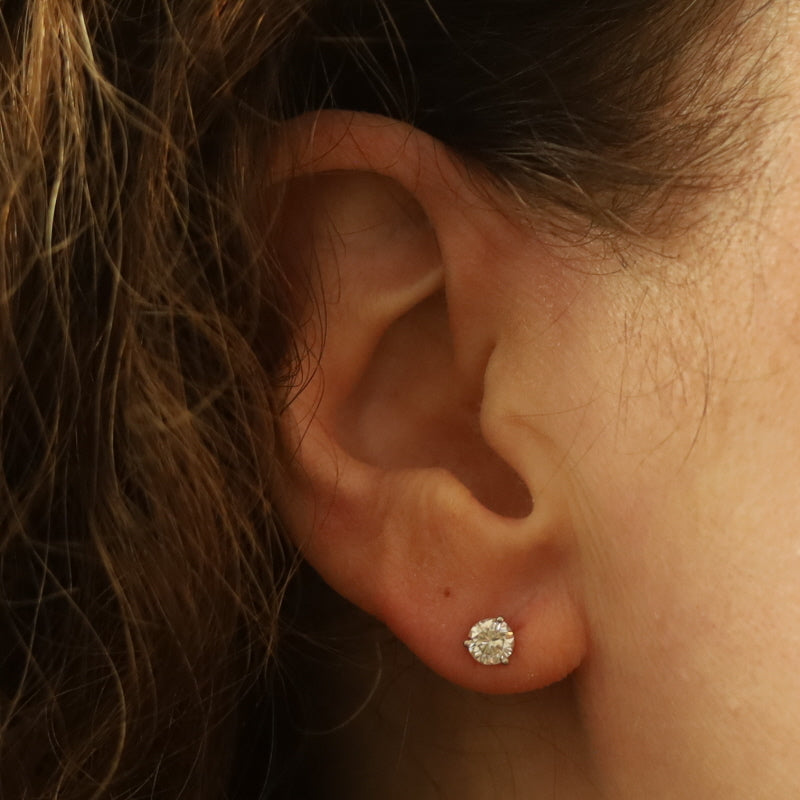 .90ctw Diamond Earrings White Gold