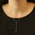 Diamond Cable Station Chain Pendant Necklace Yellow Gold