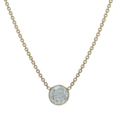 .70ct Diamond Pendant Necklace Yellow Gold