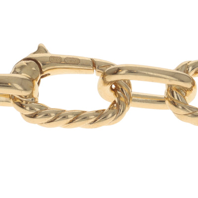 David Yurman Madison 20" Chain Necklace Fancy Chain Necklace Yellow Gold