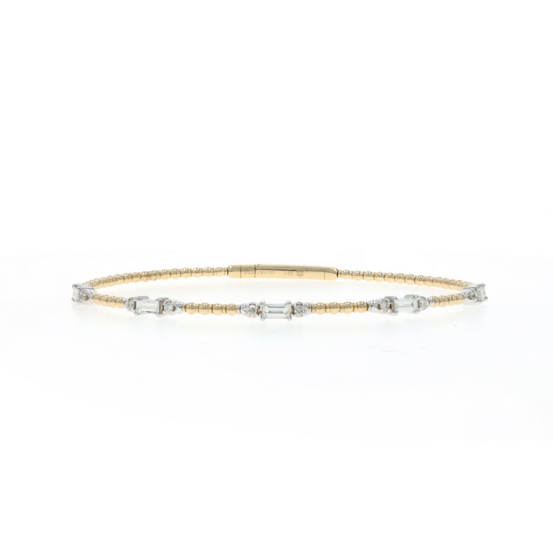 .68ctw Diamond Bracelet Yellow Gold