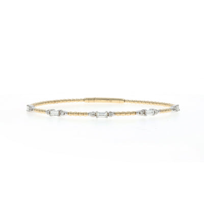 .68ctw Diamond Bracelet Yellow Gold