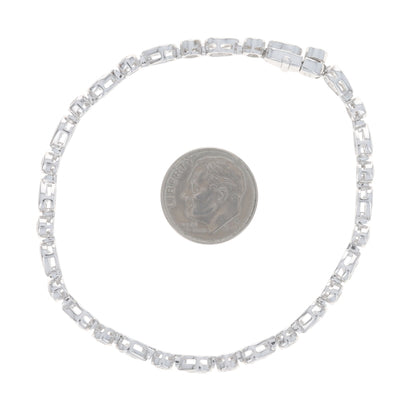 5.00ctw Diamond Bracelet White Gold
