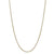 Cable Chain Necklace Yellow Gold