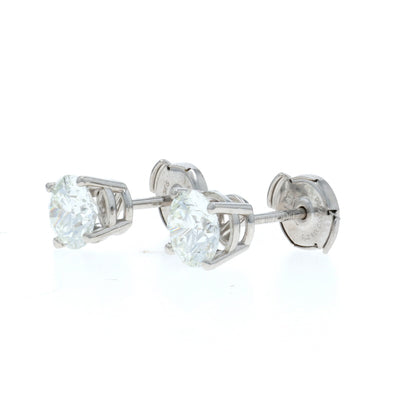 1.60ctw Diamond Earrings White Gold