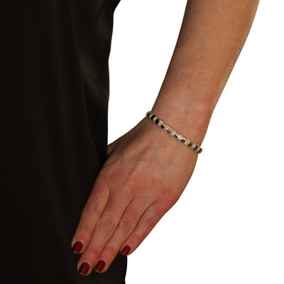 2.13ctw Diamond Bracelet Yellow Gold