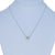 1.69ctw Diamond and Diamond Pendant Necklace White Gold