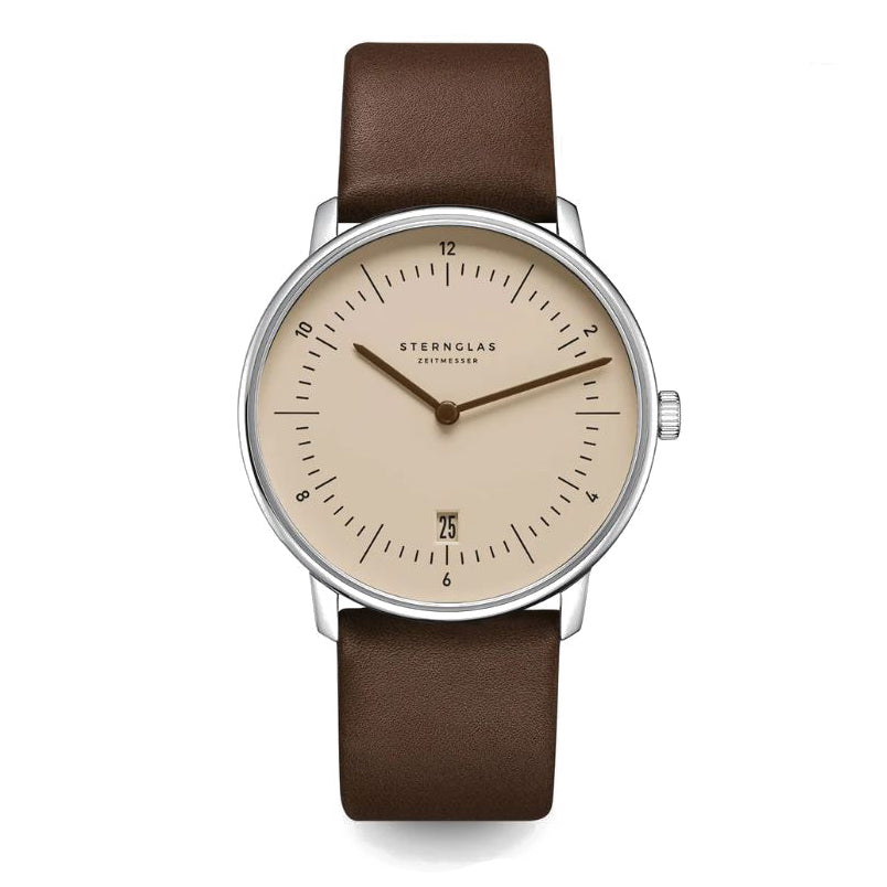 Sternglas NAOS Men's Watch S01-NA38-PR04 Stainless Steel Quartz