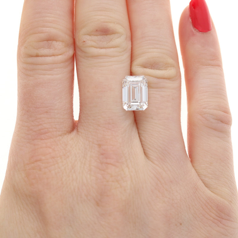 5.10ct Loose Diamond Emerald Diamond IGI