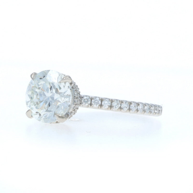 2.43ctw Diamond and Diamond Ring White Gold