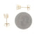 .86ctw Diamond Earrings Yellow Gold
