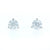 1.80ctw Diamond Earrings White Gold