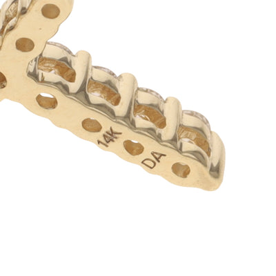 .25ctw Diamond Pendant Necklace Yellow Gold