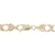 Men's Figaro Chain Necklace Yellow Gold