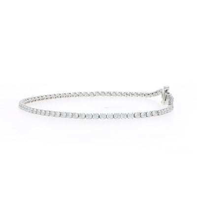 2.96ctw Diamond Bracelet White Gold
