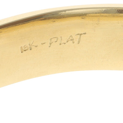 Flush Set Hinged Bangle .45ctw Diamond Women's Bracelet Yellow Gold