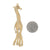 6.21ctw Diamond and Citrine Brooch Yellow Gold