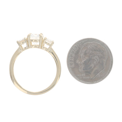 1.52ctw Diamond and Diamond Ring Yellow Gold