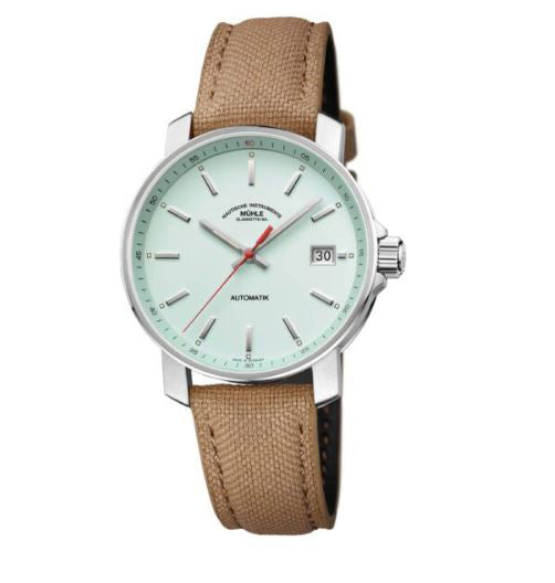 Mühle-Glashütte 29er Men's Wristwatch M1-25-29-CB Stainless Steel SW 200-1 Mühle Version Automatic