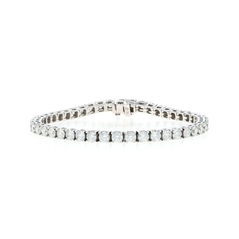7.36ctw Diamond Bracelet White Gold