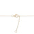 Mother of Pearl and Diamond Cable Chain Pendant Necklace Yellow Gold