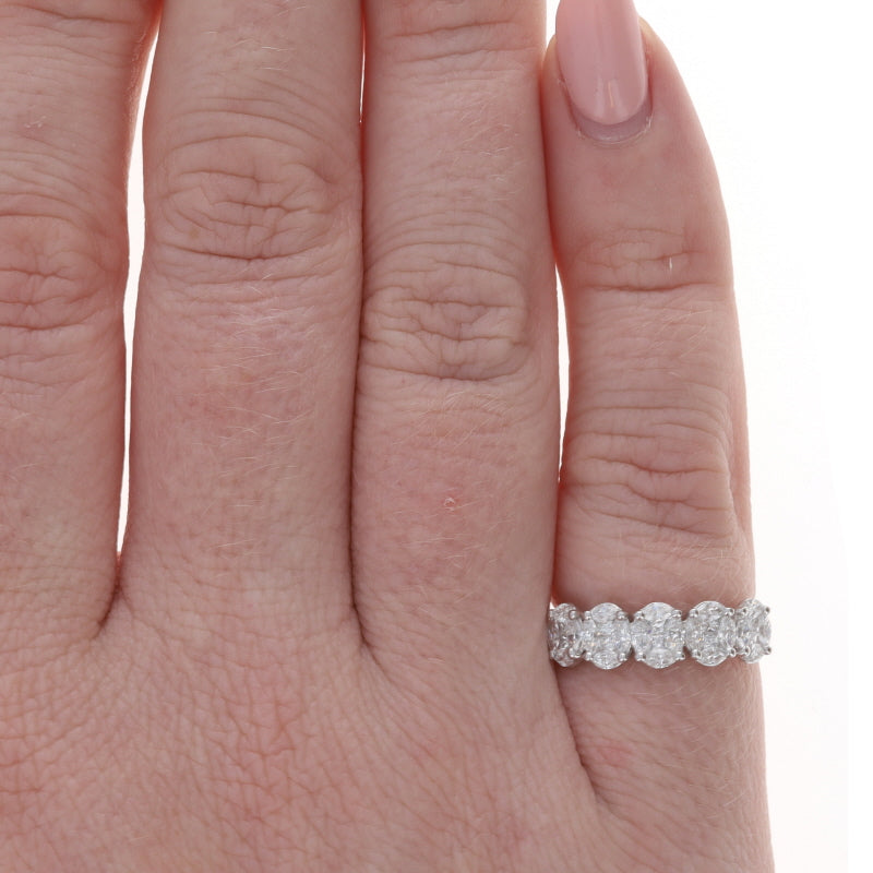 .98ctw Diamond Band Yellow Gold