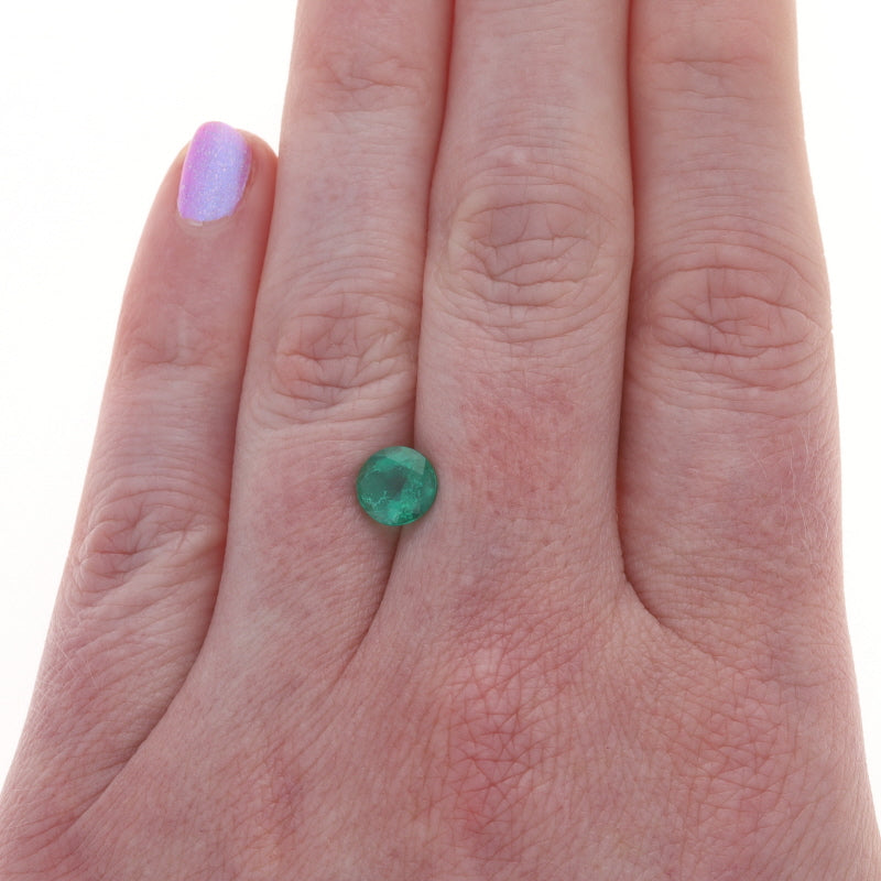 1.46ct Loose Emerald Round Emerald