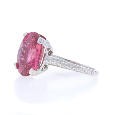 4.72ct Tourmaline Ring White Gold