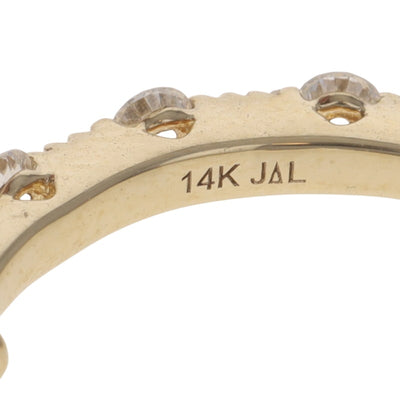 .50ctw Diamond Women's Earrings Yellow Gold