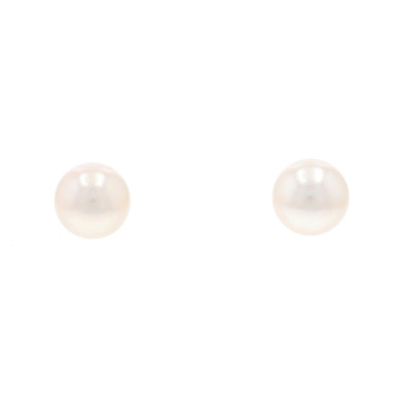 Freshwater Pearl Earrings Yellow Gold