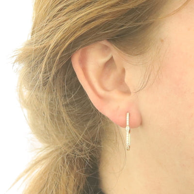 .35ctw Diamond Women's Earrings Yellow Gold