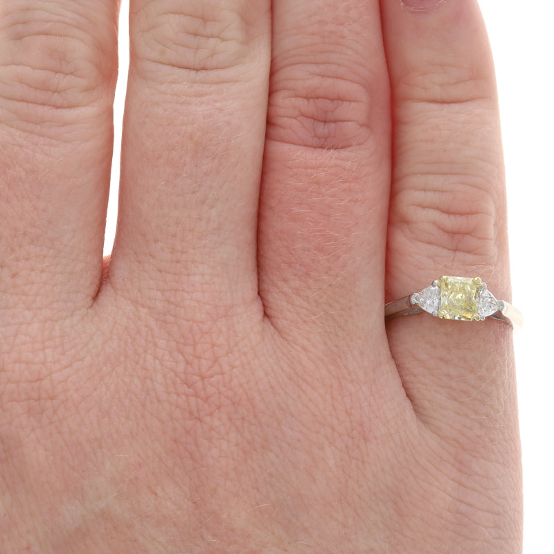 1.44ctw Diamond and Diamond Ring Platinum